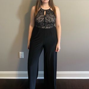 Black jumpsuit